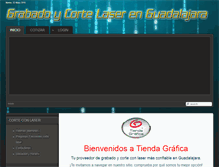 Tablet Screenshot of cortelaserguadalajara.com